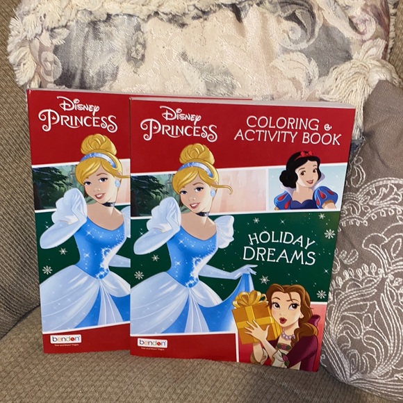 💚💛💙💜💖NWT Disney Princess Jumbo Coloring & Activity Books - Picture 5 of 5